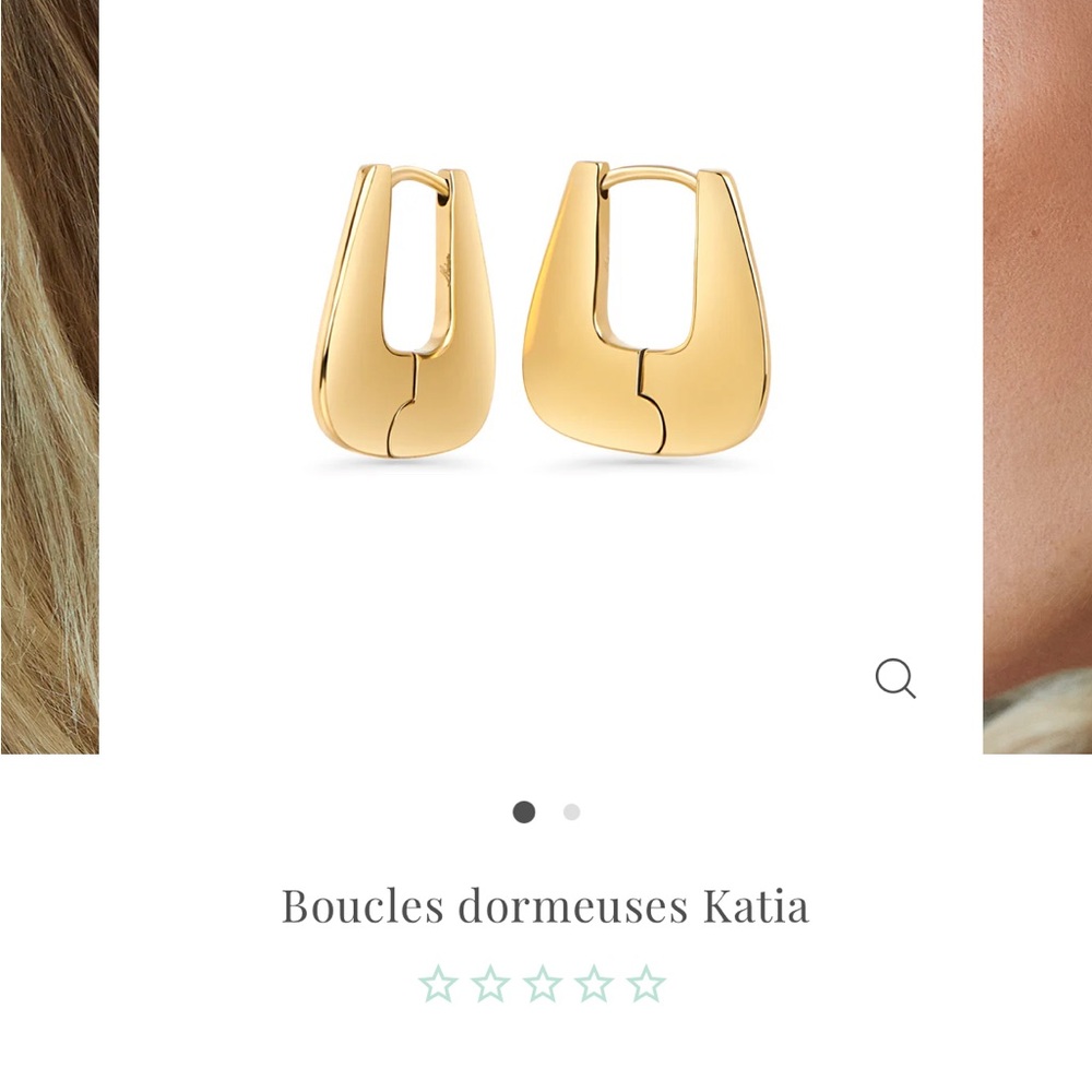 MIA Gold Modern Earrings